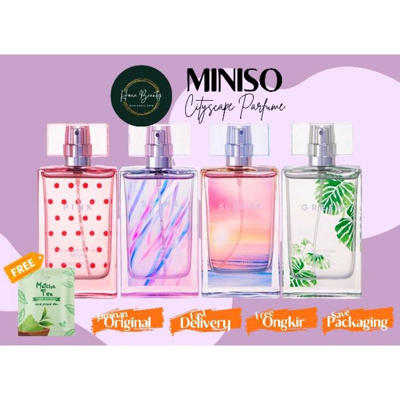 Jual Free Gift Miniso Parfum Cityscape Melbourne Pink Lake Danish Green Bali Morning