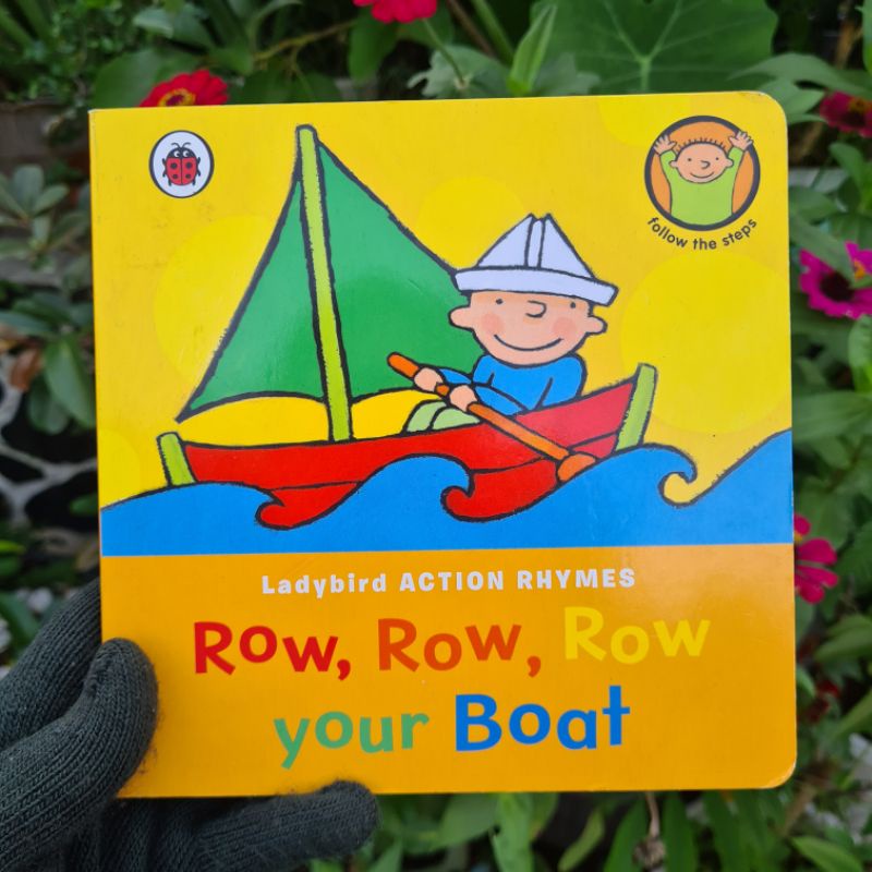 Jual LADYBIRD ACTION RHYMES: ROW ROW ROW YOUR BOAT (Buku Anak: Board ...