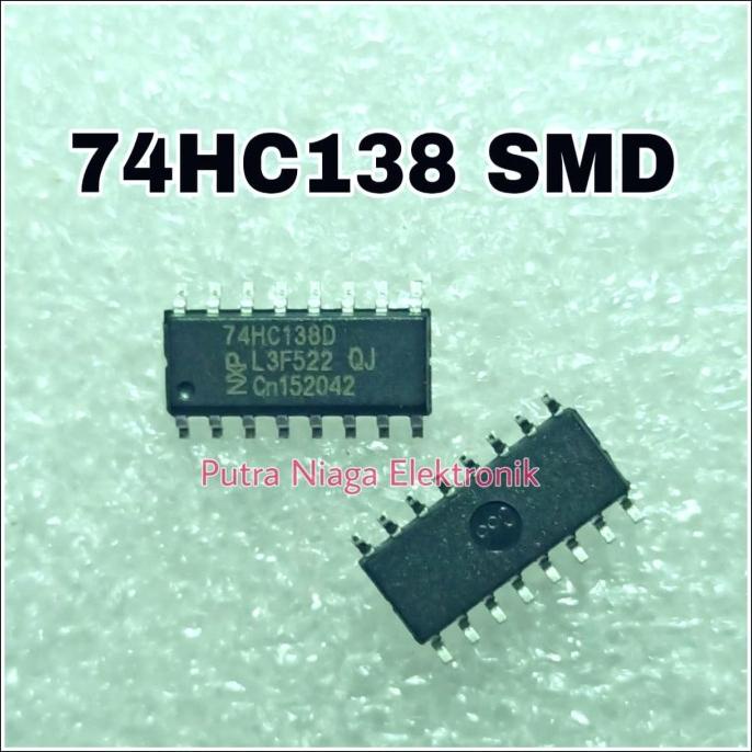 Jual ic 74HC138 SMD 74HC138D HC138 SOP16 putr4n14 Kualitas Baik ...