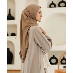 Beeme Scarves LYTHA Series Voal Premium Hijab Segi Empat Voal Anti Letoy Hijab Modern Kerudung