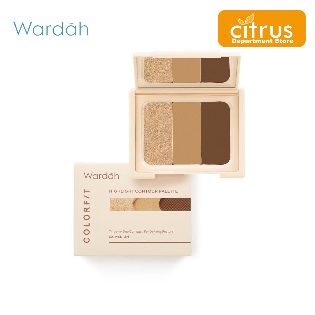 Jual Wardah colorfit highlite contour pallete | Shopee Indonesia