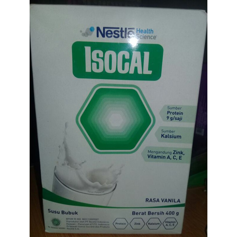 Jual ISOCAL Nestle 400 gram Susu Nutrisi Pasien Pada Masa Perawatan Dan ...