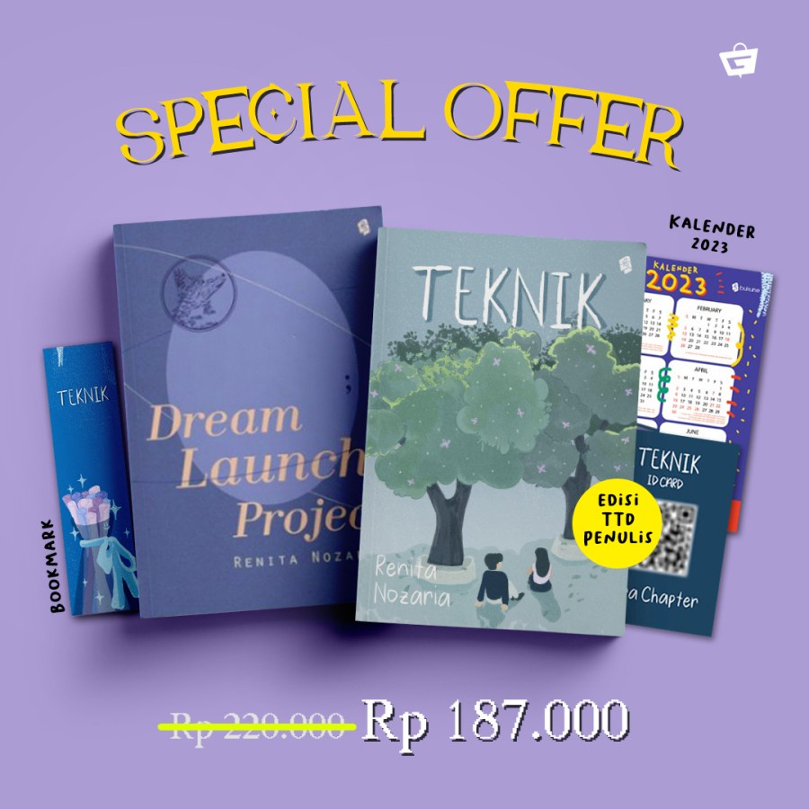 Jual Novel Teknik Dream Launch Project Ttd Renita Nozaria Shopee Indonesia