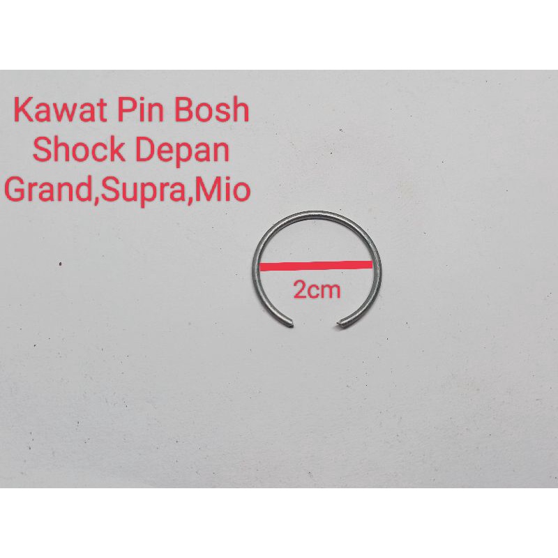 Jual Kawat Kancing Seal As Shock Depan Grand Supra Kph Mio Shopee Indonesia