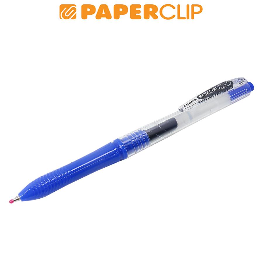 BALLPOINT / PEN ZEBRA KOKORO GEL 05 BLUE