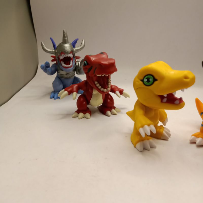 Jual Mainan Anak Action Figure Anime Digimon Agumon Greymon Omegamon 6 ...