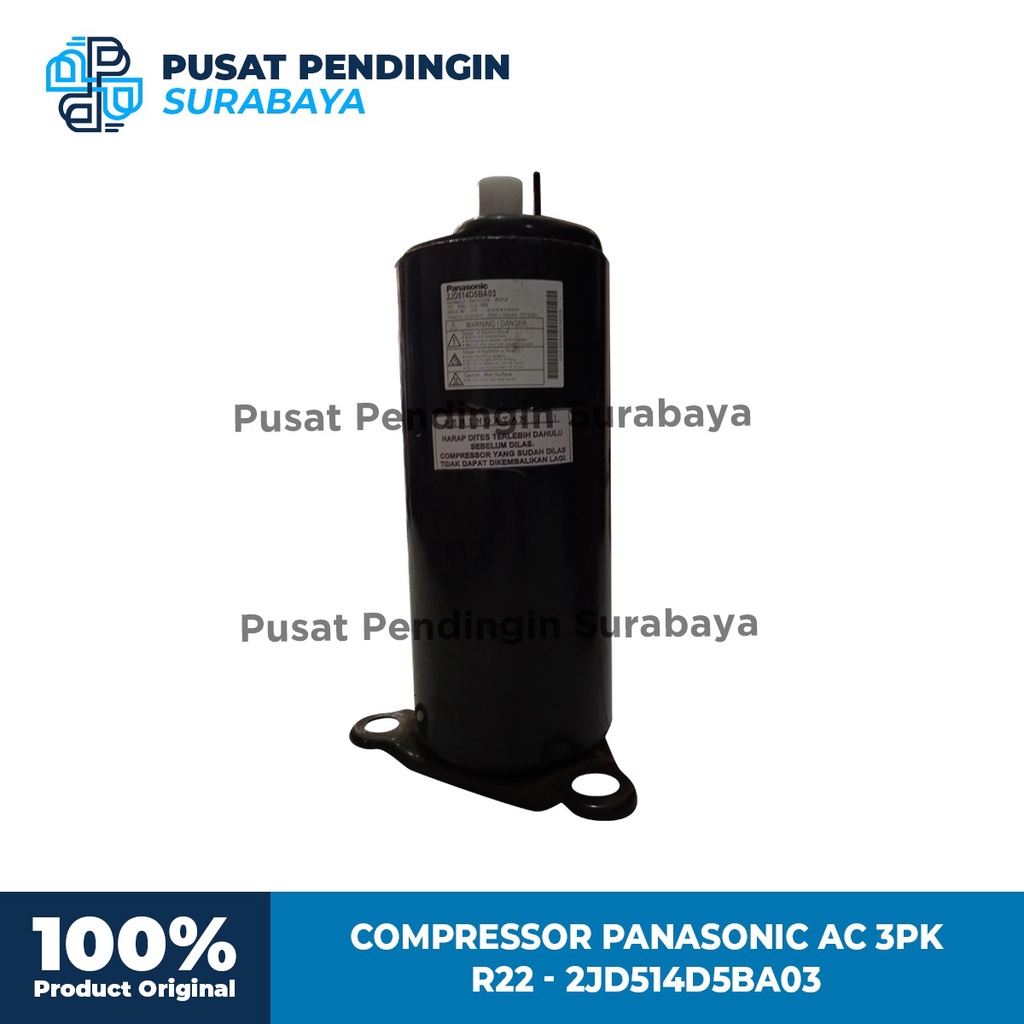 Jual Compressor Panasonic AC 3PK R22 2JD514 Kompresor AC 3 PK