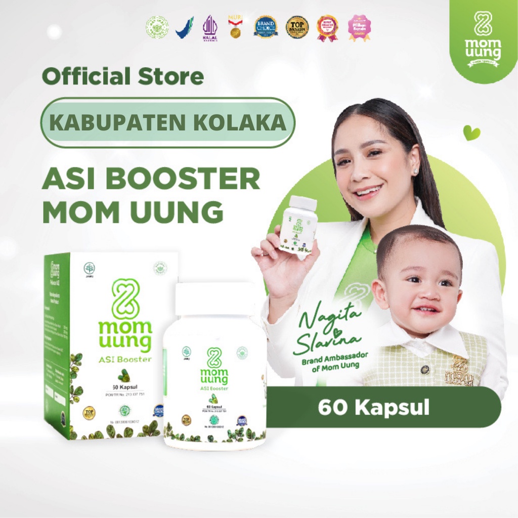Jual ASI BOOSTER MOM UUNG Pelancar ASI 60 KAPSUL | Shopee Indonesia