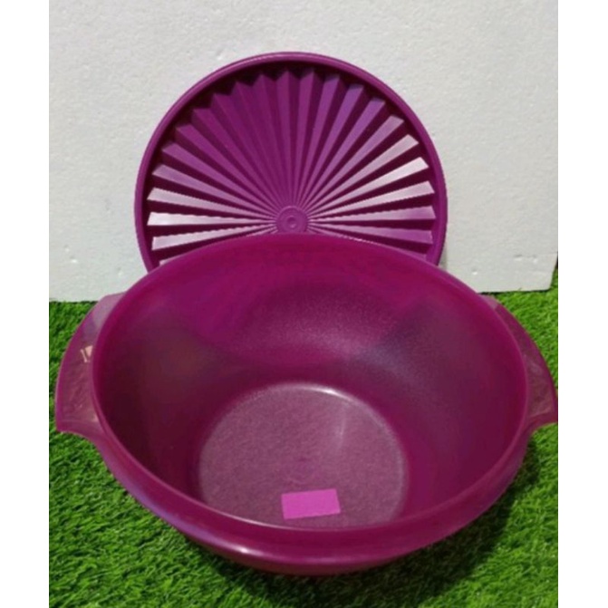 Jual rice bowl tupperware / large rice bowl 3,5 l / rice bowl ungu