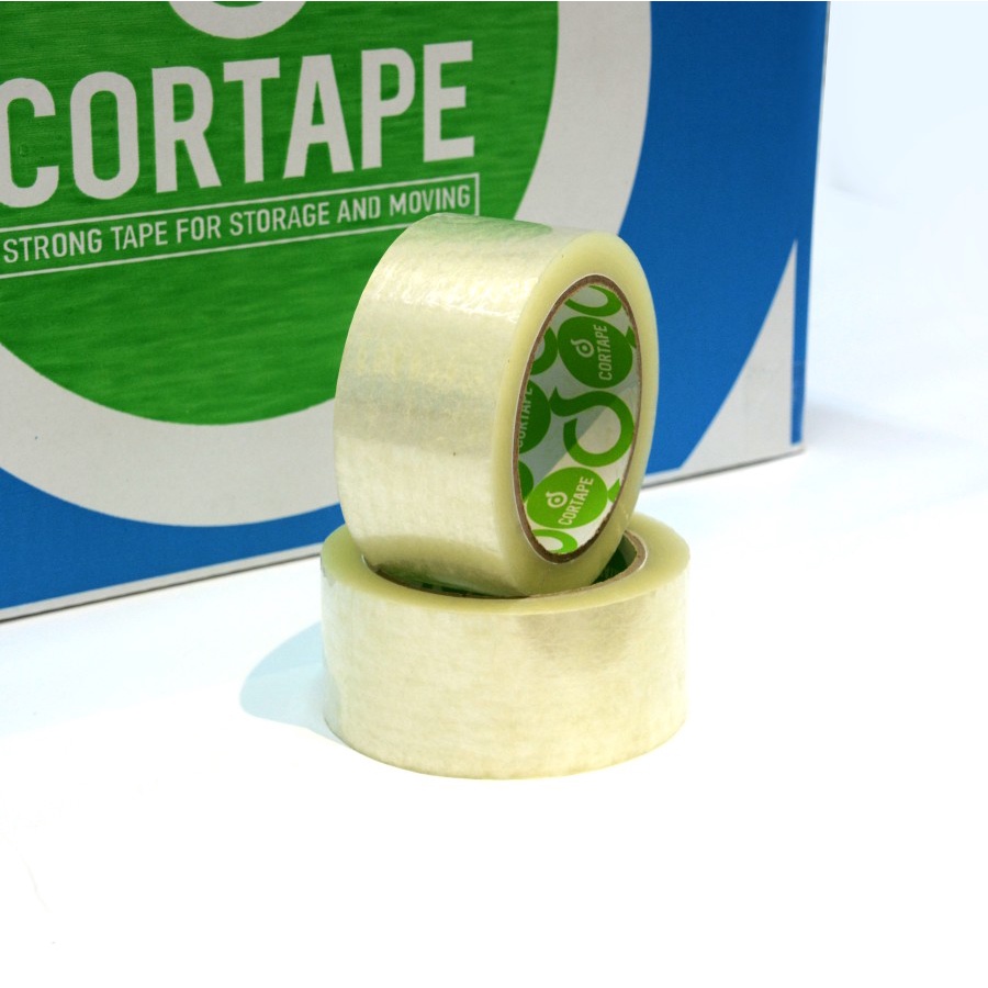 Jual LAKBAN CORTAPE 45MM 90YARD 1DUS/OJOL | Shopee Indonesia