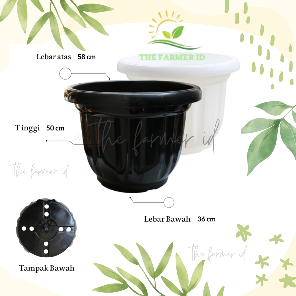 Jual Pot 60 Gosend / Grab Only - Pot Ukuran Besar | Shopee Indonesia