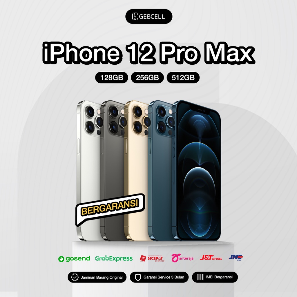 Jual IPhone 12 Pro Max 128GB 256GB 512GB Second | Shopee Indonesia