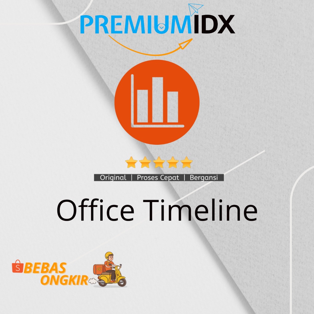Jual office timeline add in pro original 1 tahun shopee indonesia