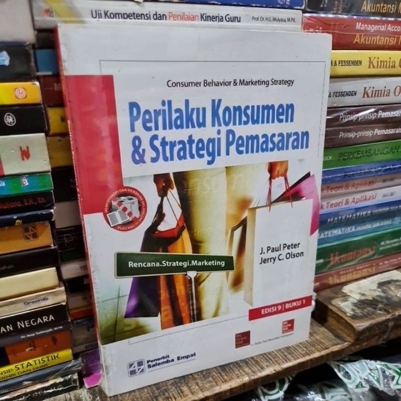 Jual Perilaku Konsumen Dan Strategi Pemasaran Buku 1 Edisi 9 By J Paul ...