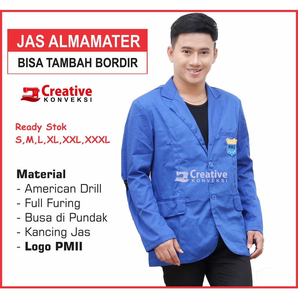 Jual JAS PMII ALMAMATER ORGANISASI KAMPUS LENGKAP NAMA DAN KOMISARIAT ...
