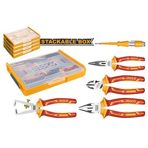 Jual Ingco Tang Listrik Pcs Insulated Hand Toolset Hktv P