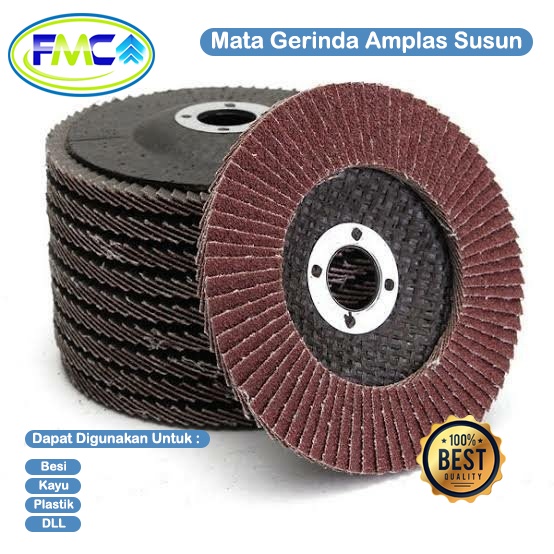 Jual Mata Gerinda Amplas Susun Untuk Besi Kayu Tembok Flap Disc Tebal Awet Shopee Indonesia