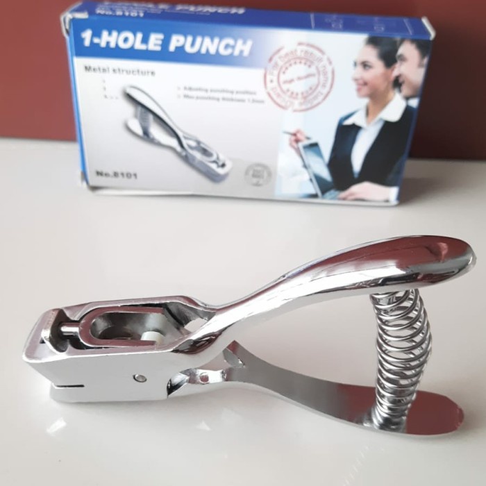 Jual Kol Tang Pembolong Pvc Id Card Slot Punch Pervorator Oval Dl-101/ ...