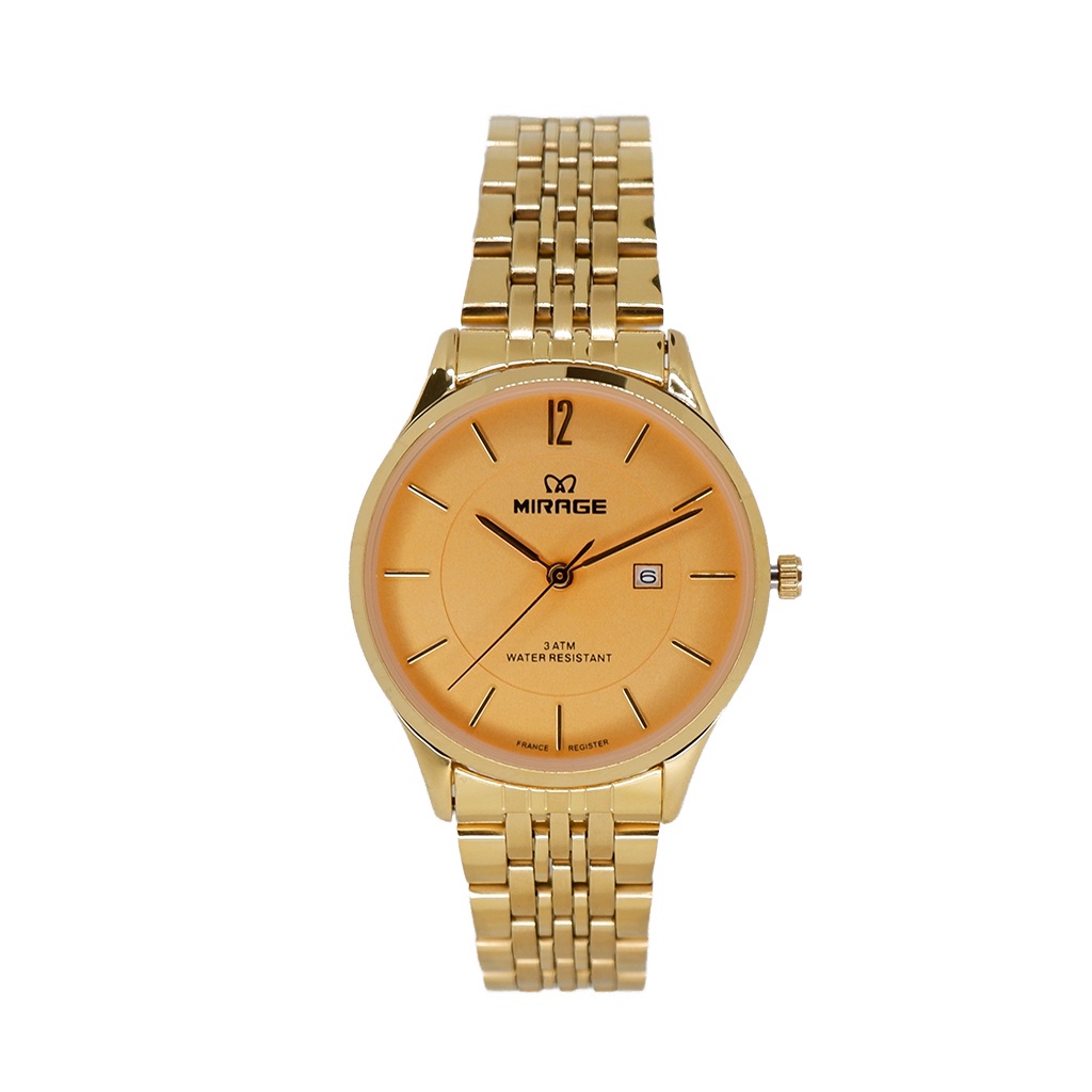 Jual Mirage Jam Tangan Wanita Analog Original Stainless Rosegold Mewah