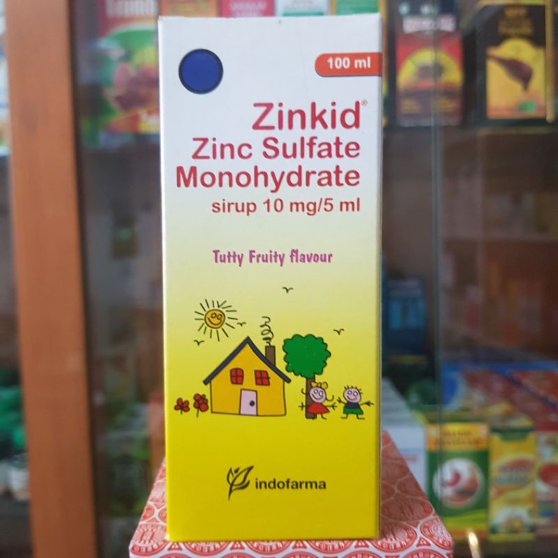 Jual zidkid zinc zulfate sirup 10mg/5 ml | Shopee Indonesia