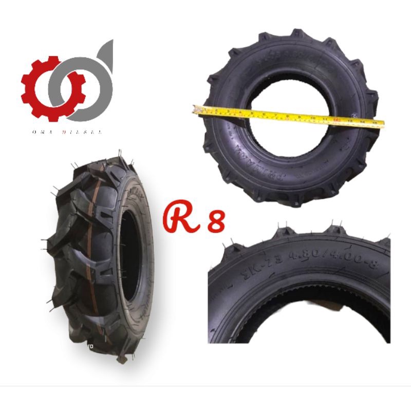 Jual Ban luar atv ban cultivator mini Ring 8 ban R8 ban R 8-4.00 ...