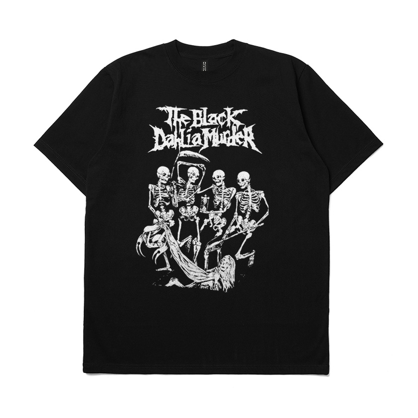 Jual Tshirt Band The Black Dahlia Murder The Dance Macabre Shopee