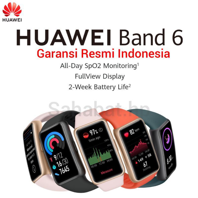 Jual Huawei Band 6 Garansi Resmi Indonesia Jam Smartwatch Smart Watch Shopee Indonesia