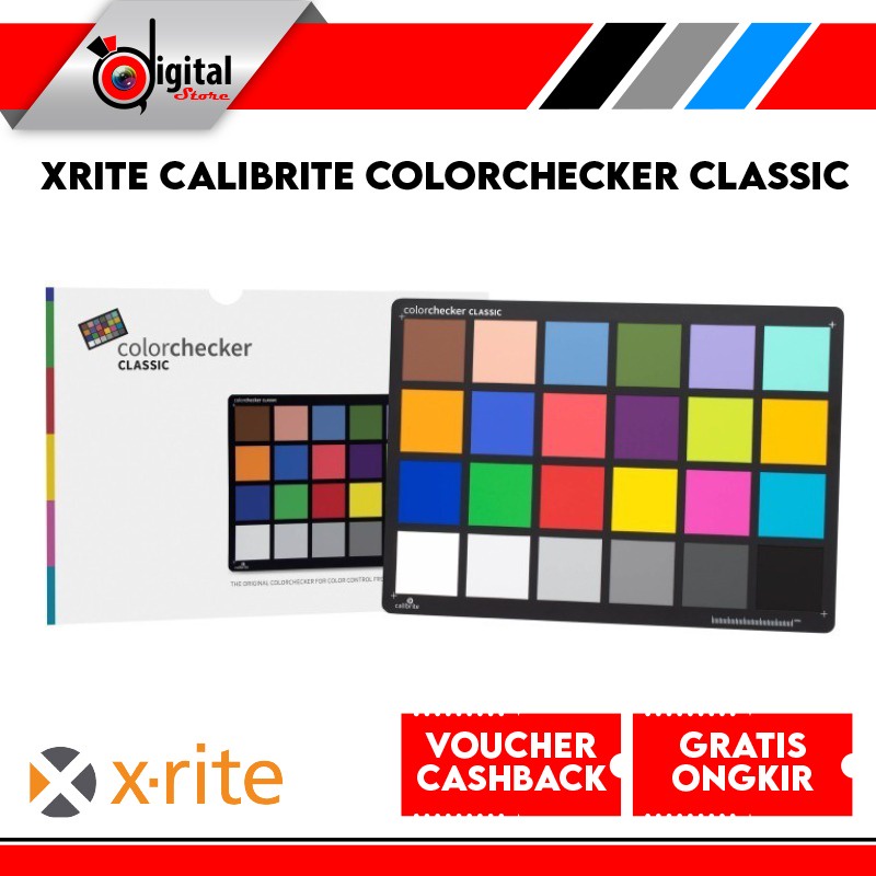 Jual Xrite Calibrite colorchecker Classic - Photographer Accuracy ...