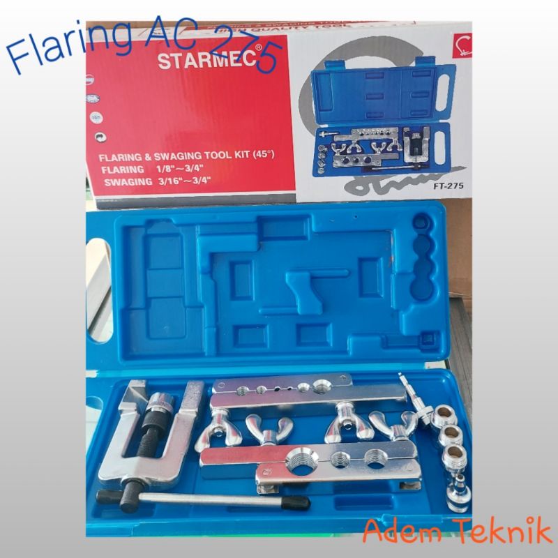 Jual Starmec Flaring and Swaging AC Tool kit 275 FLARING AC PLARING