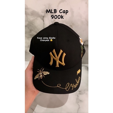 Jual MLB CAP CHANYEOL EXO ORIGINAL Shopee Indonesia