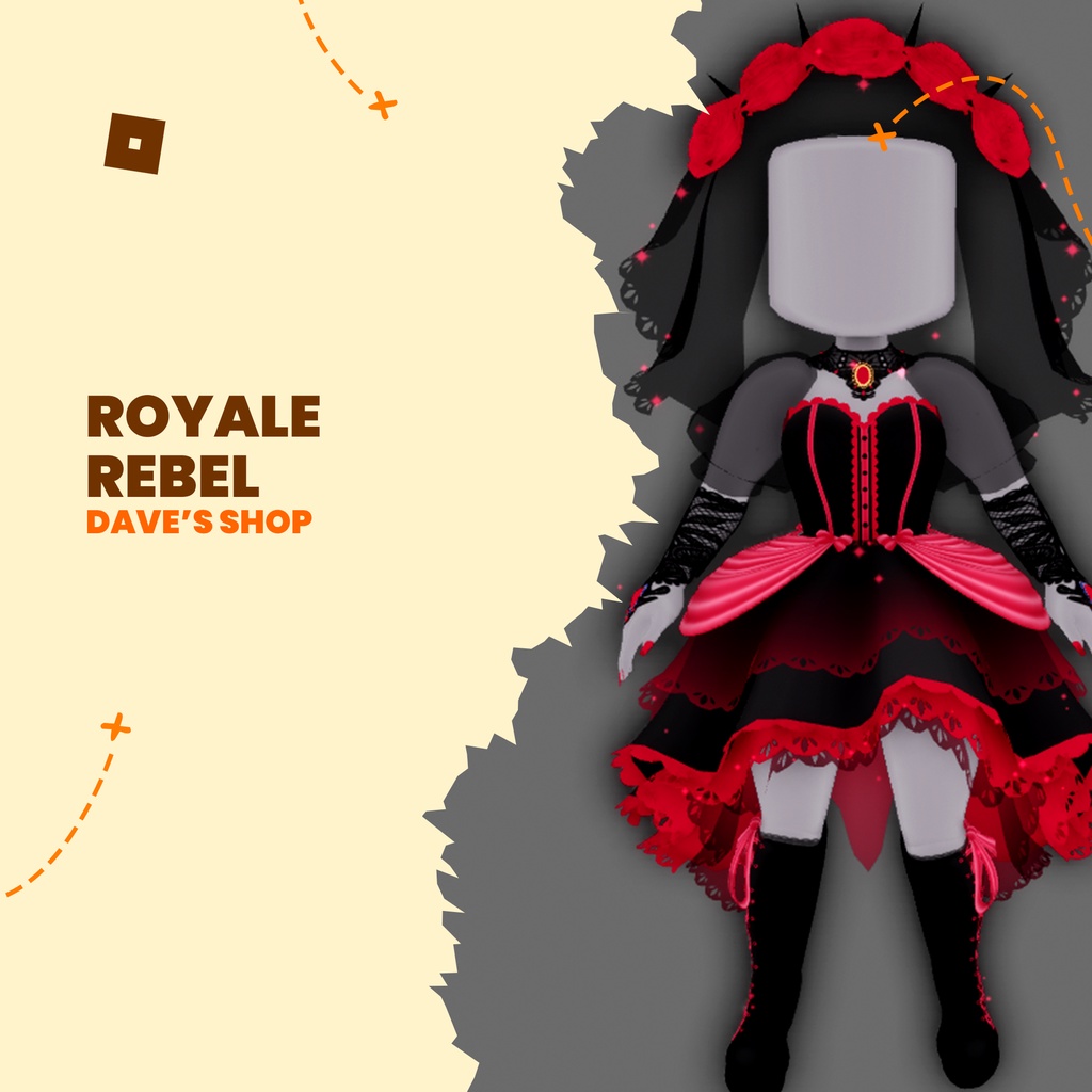 Jual ROYALE REBEL FULL SET ROYALE HIGH Shopee Indonesia