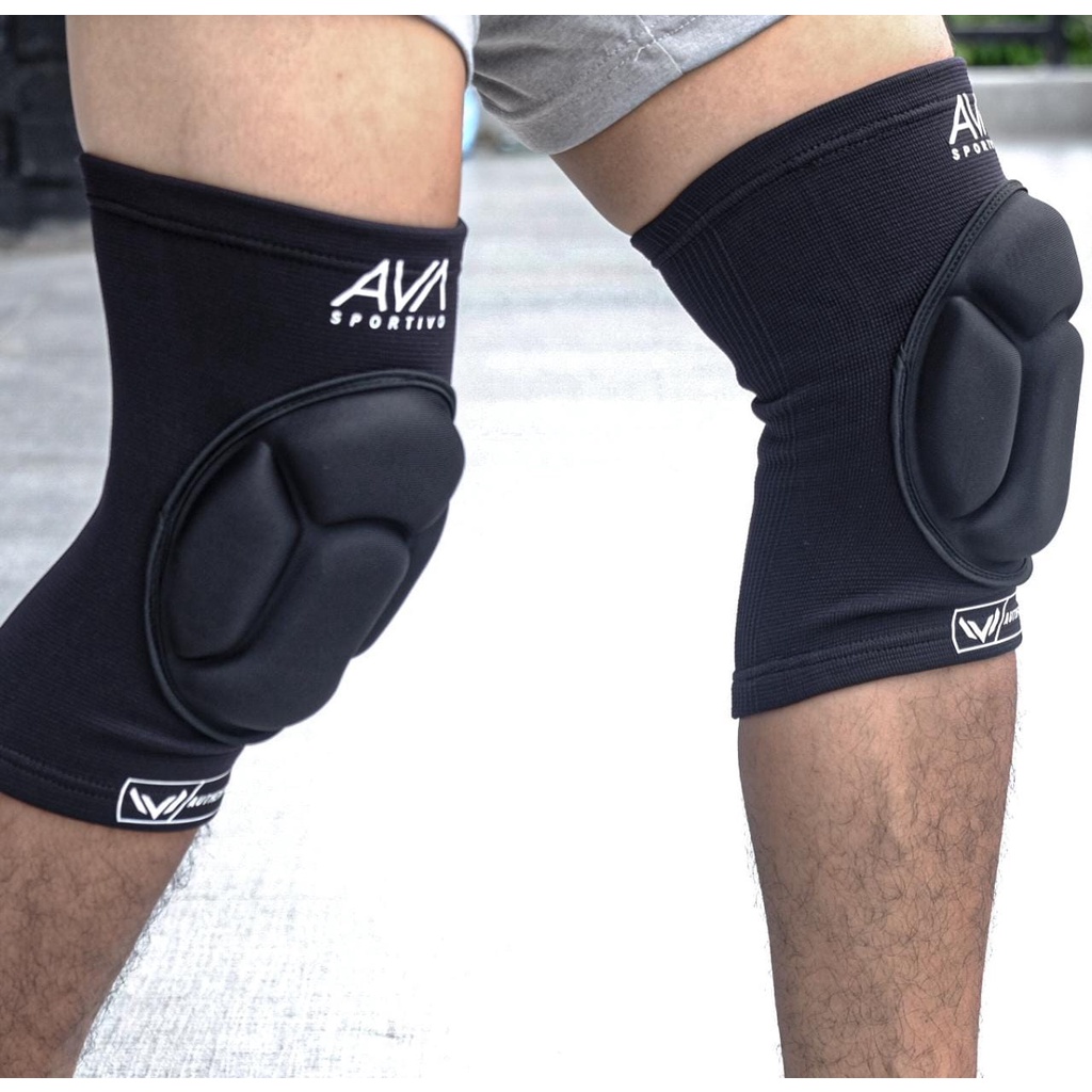 Jual Kneepad Futsal Ava Knee Pad Deker Pelindung Lutut Tebal Sepasang