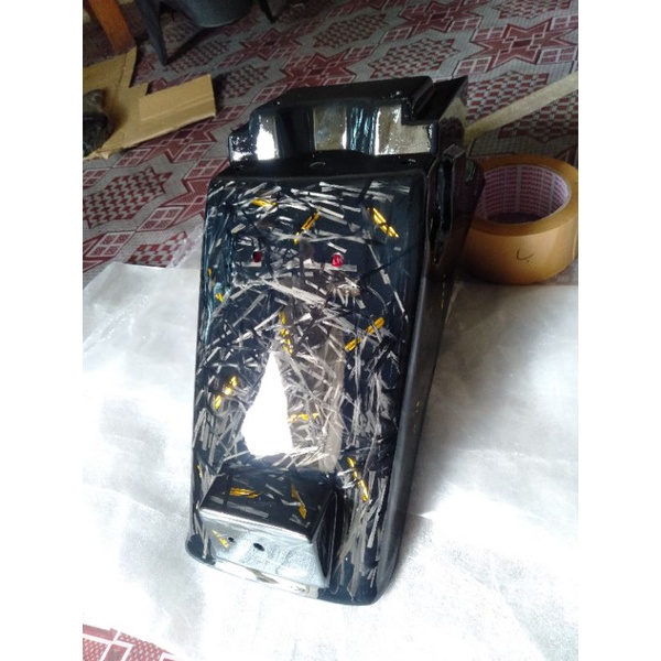Jual spakbor blakang ninja R/SS carbon forged (Stok ready) | Shopee ...