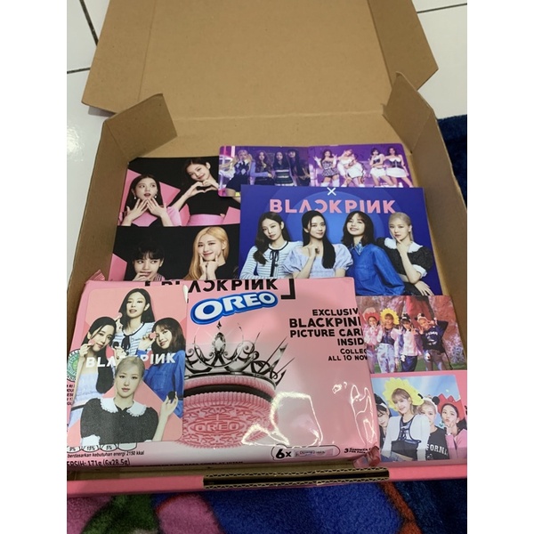 Jual BLACKPINK OREO GROUP FREE POSTER dan POSTCARD | Shopee Indonesia