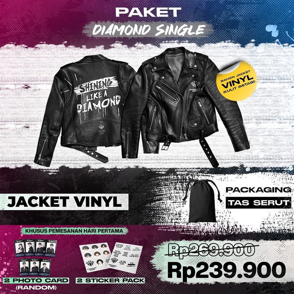 Jual Merchandise Beour x Diamond Gang ( Jacket / Parfume ) - Itakrn ...