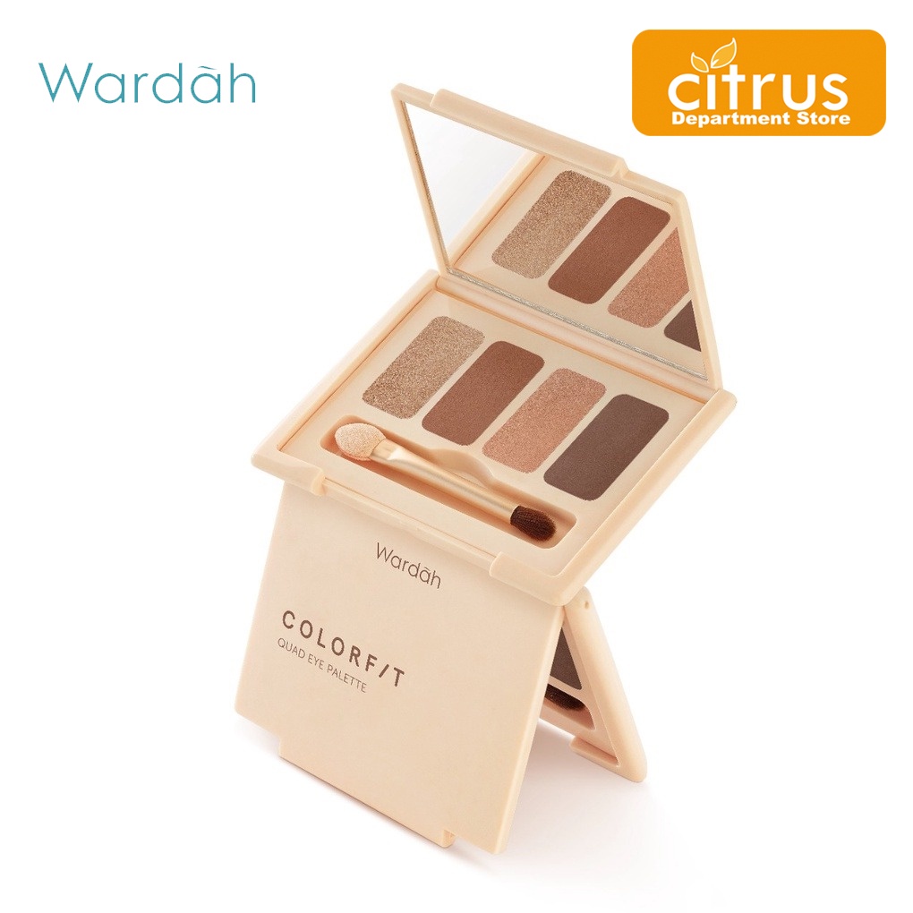 Wardah Colorfit Quad Eye Palette 6 G main image 1