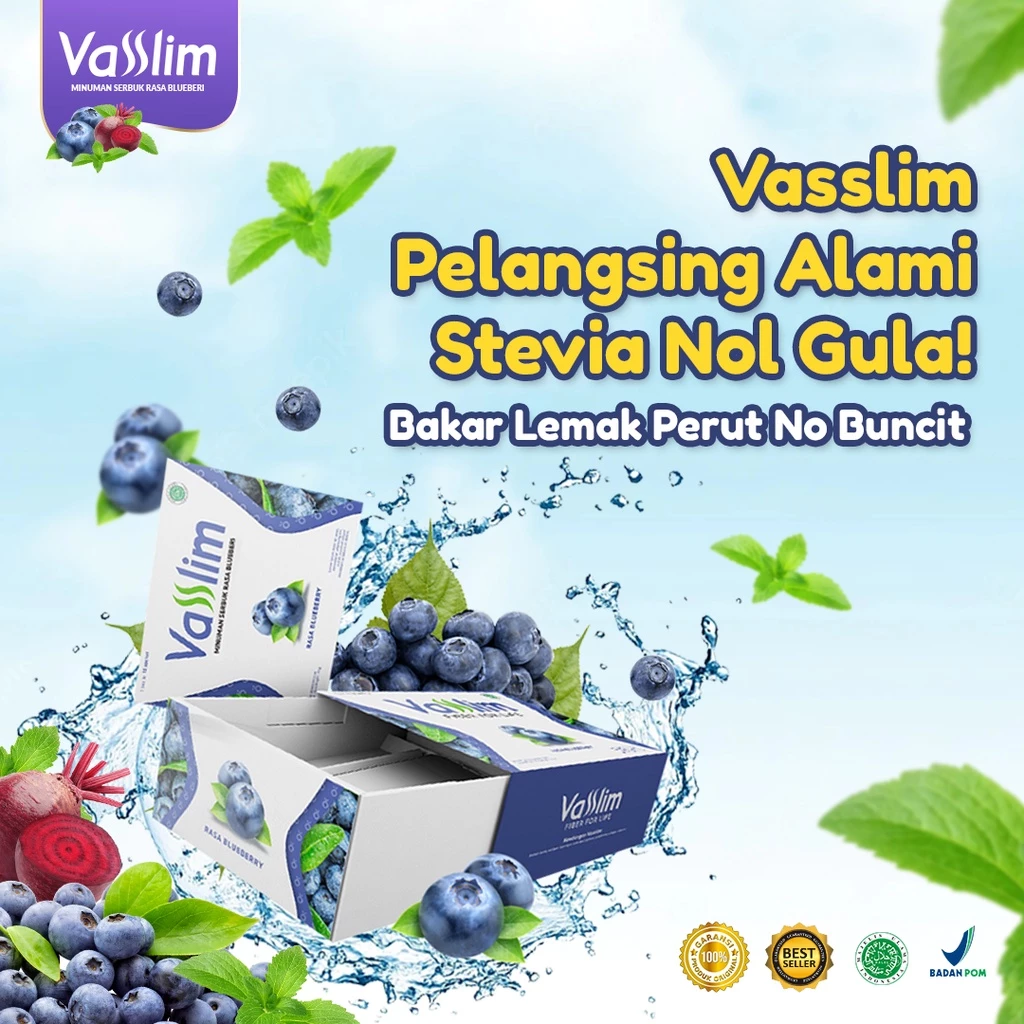 Vasslim Fiber Drink Pelangsing Badan