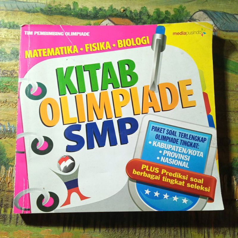 Jual Buku Kitab Olimpiade SMP Matematika-fisika-biologi | Shopee Indonesia