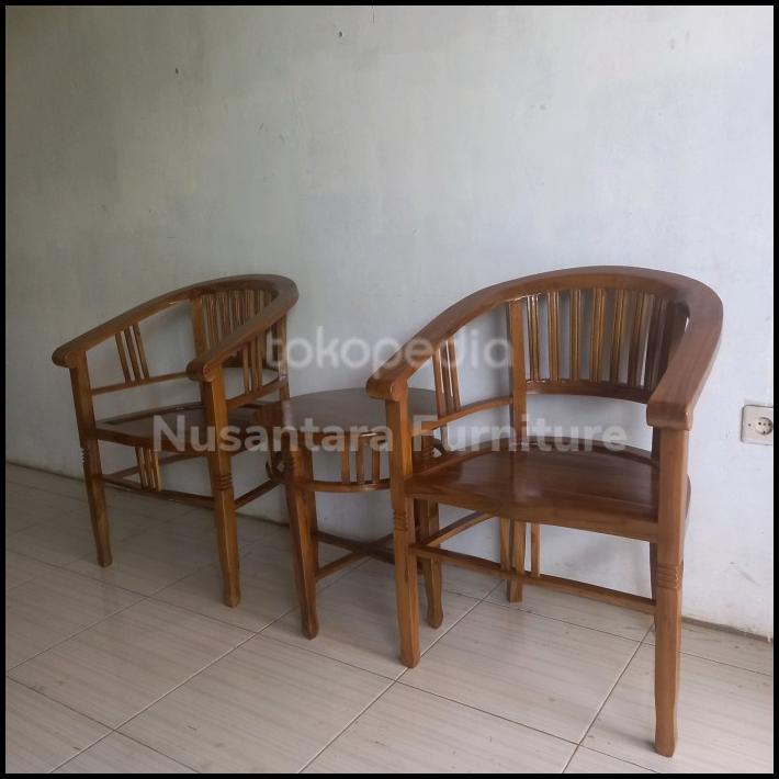 Jual Kursi Teras Betawi Jati, 2 Kursi 1 Meja Kayu Jati | Shopee Indonesia