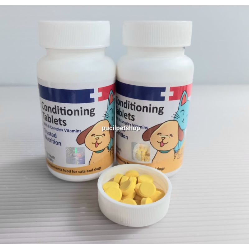 Jual Vitamin B Kompleks ECER 1 Tablet Vitamin Kucing Anjing