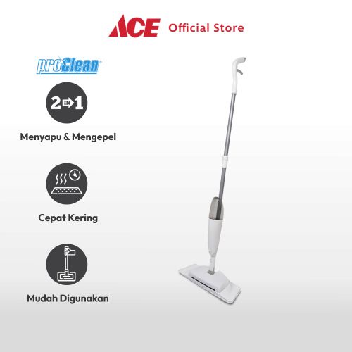 Jual Ace Proclean Alat Pel Spray Dengan Sweeper Manual Water Spray Mop Floor Pelan Semprot Alat