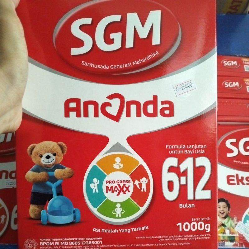 Jual Susu SGM 6-12 BULAN (1KG) | Shopee Indonesia