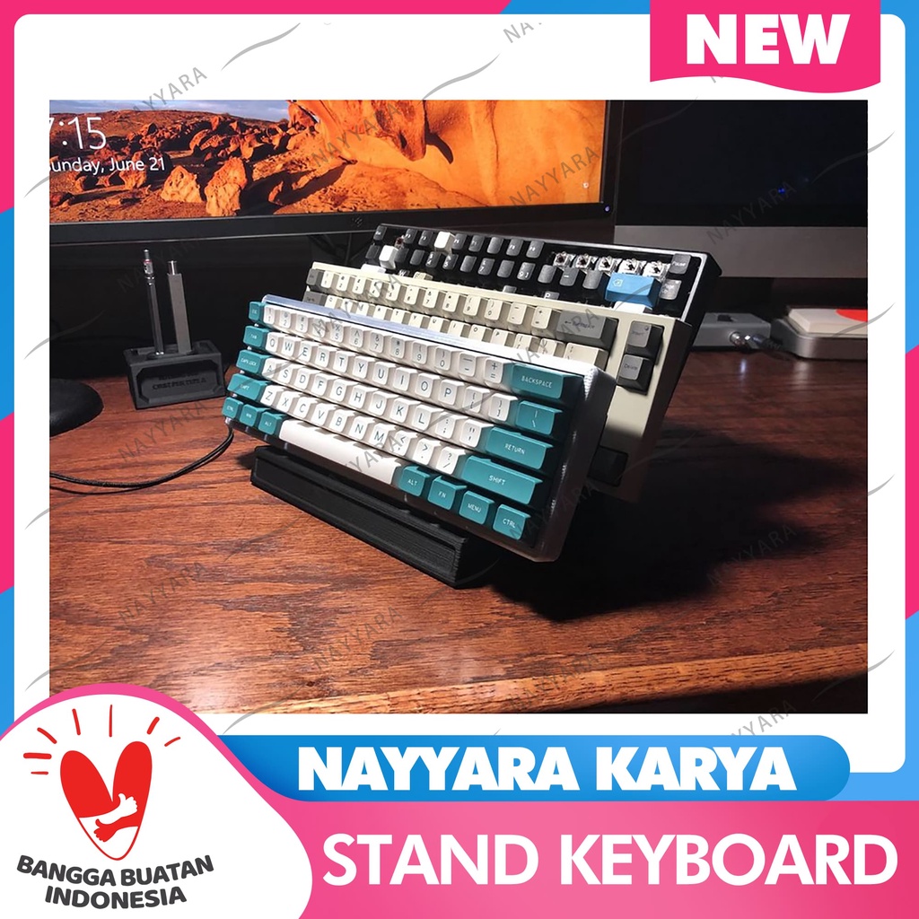 Jual Nayyara Stand Mechanical Keyboard Dudukan keyboard Holder | Shopee ...