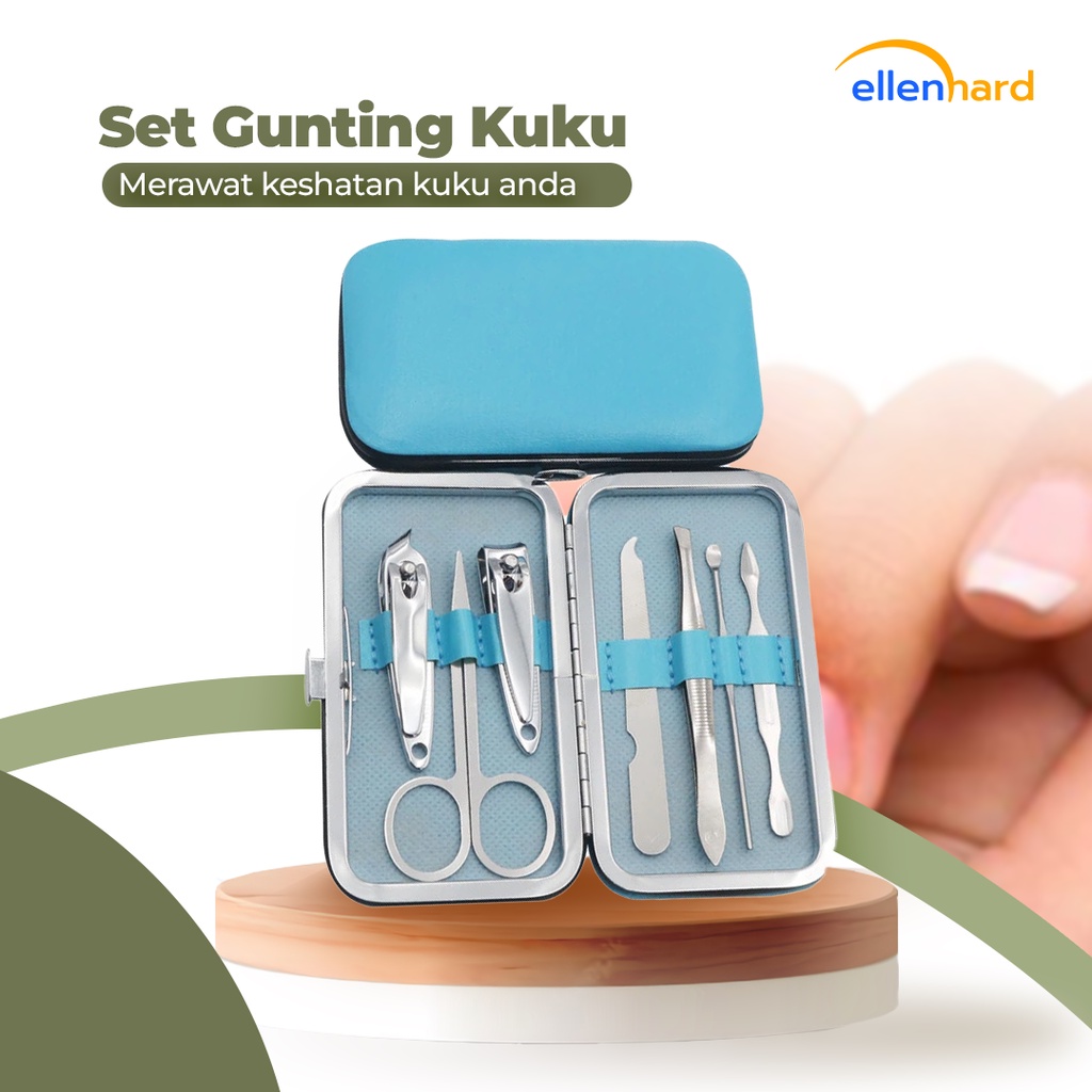 Jual Gunting Kuku Set Pcs Perawatan Kuku Telinga Alis Manicure