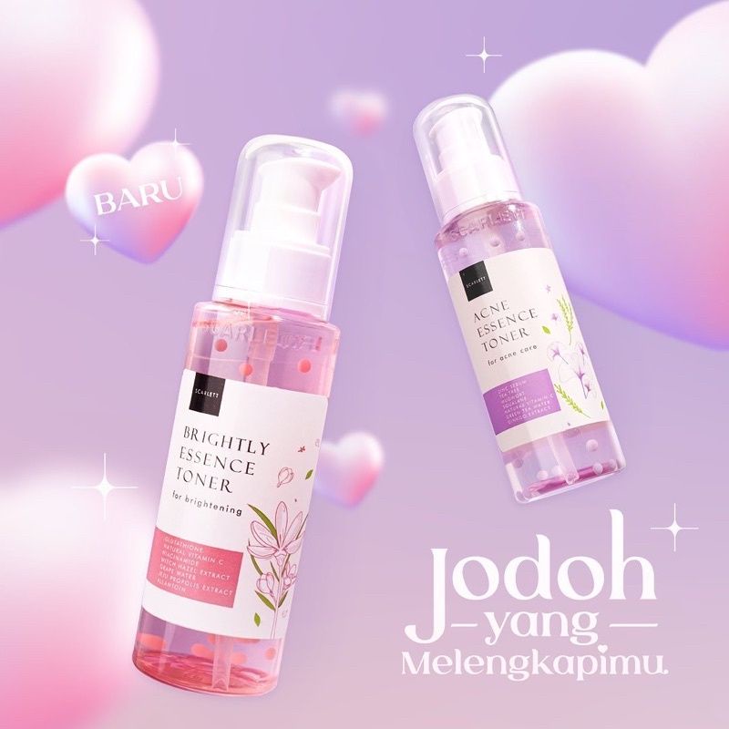 Jual [ COSMO ] Scarlett Essense Toner 100ml | Shopee Indonesia