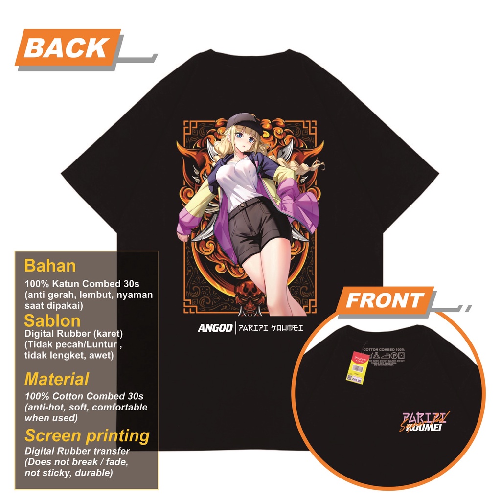 Jual KAOS BOCCHI THE ROCK TSHIRT ANIME KESSOKU BAND HITORI NIJIKA RYO ...