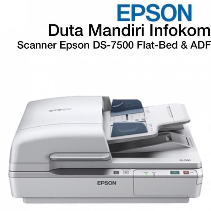 Jual Scanner Epson WorkForce DS7500 Flatbed Document Scanner [Duplex ADF] Shopee Indonesia