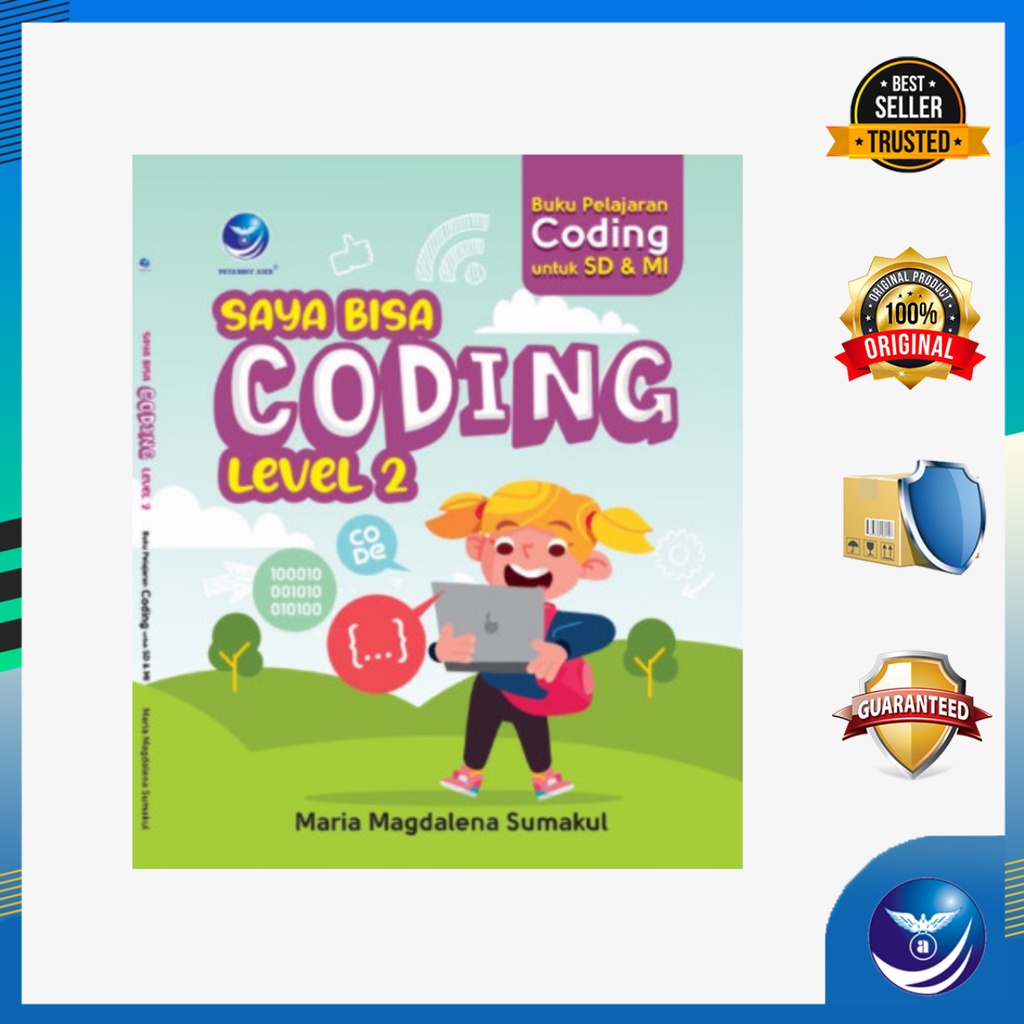 Jual Seri buku Pelajaran Coding Untuk SD Dan MI: Saya Bisa Coding ...