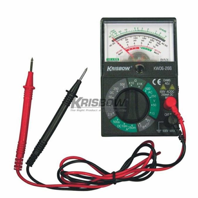 Jual KRISBOW AVO METER/ ANALOG MULTIMETER SMALL Shopee Indonesia