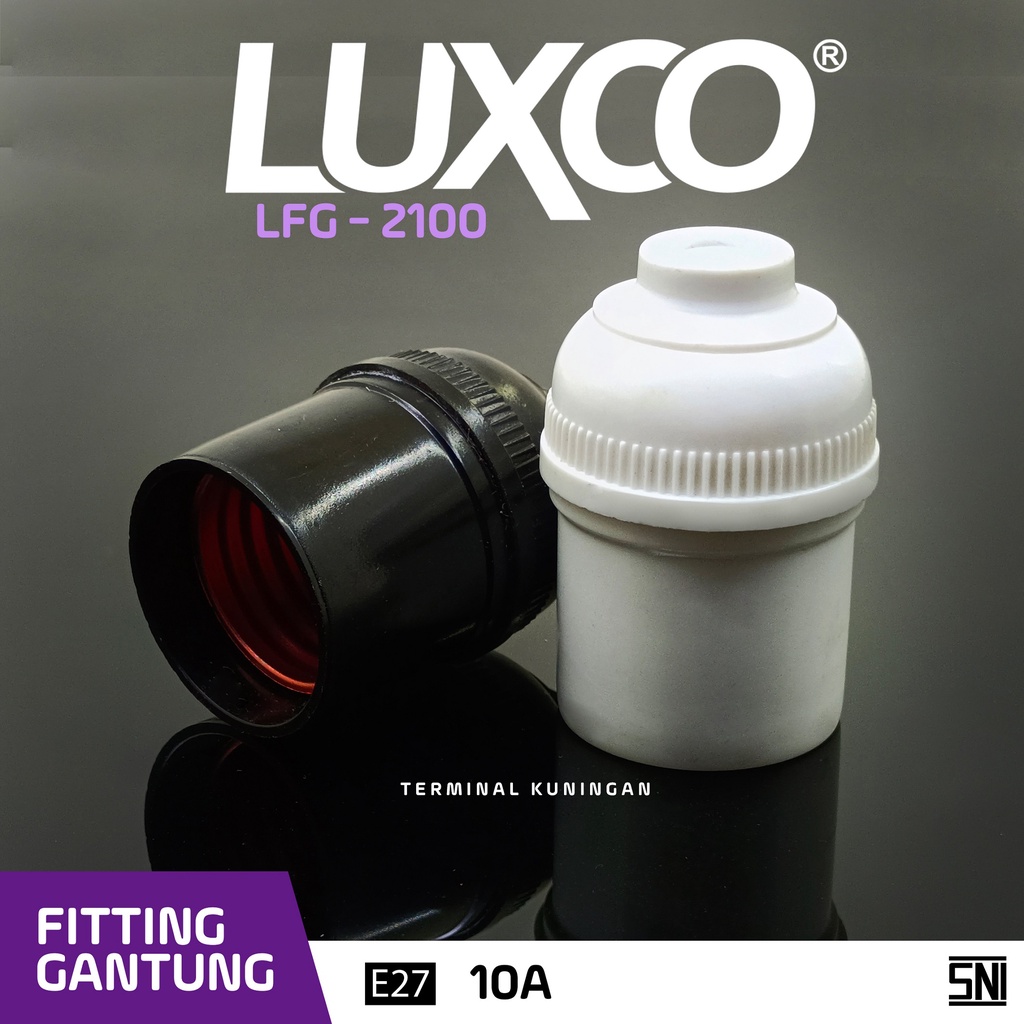 Jual [COD] FITTING LAMPU GANTUNG / FITTING COLOK KAKI 2 E27 BAHAN ...